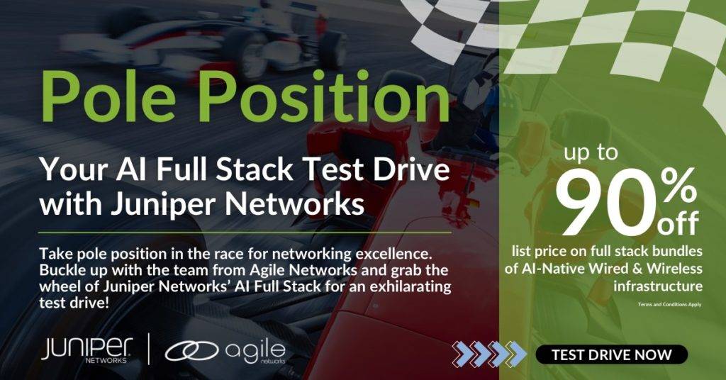 Full Stack Juniper Networks' bundle at up to 90% discount